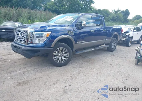 2016 Nissan Titan Xd Platinum Reserve Diesel from USA, damaged, VIN 1N6BA1F47GN508630